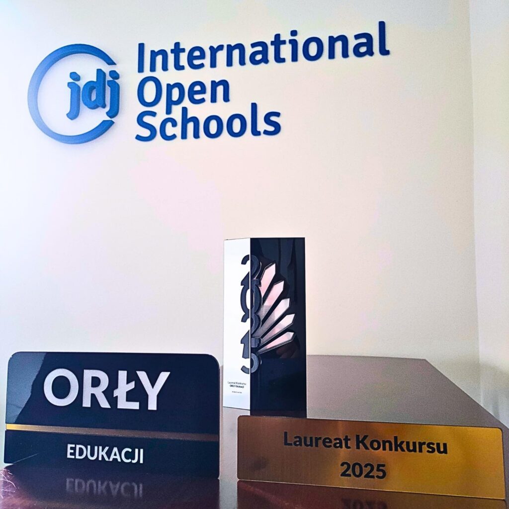 Wyróżnienie statuetką Orły Edukacji dla JDJ IOS