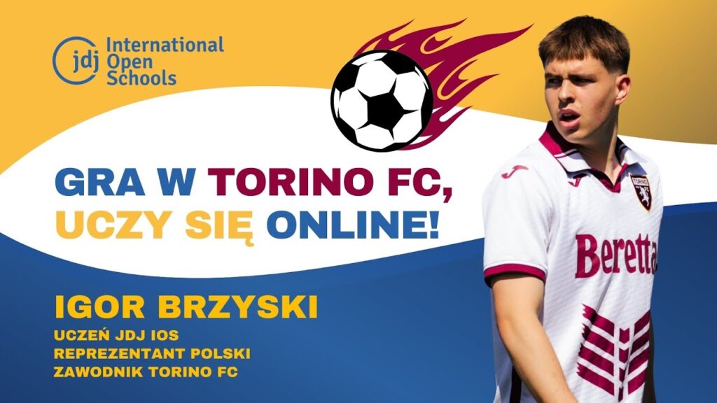 Jak połączyć profesjonalną karierę piłkarską z edukacją? Poznaj Igora - ucznia JDJ International Open Schools!